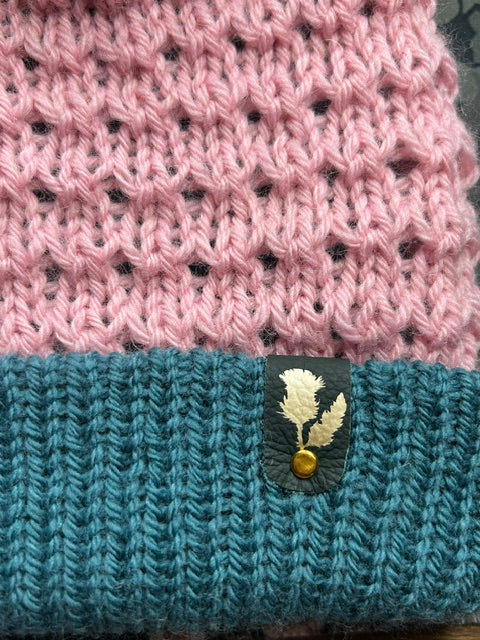“Highland Heather” woollen hat