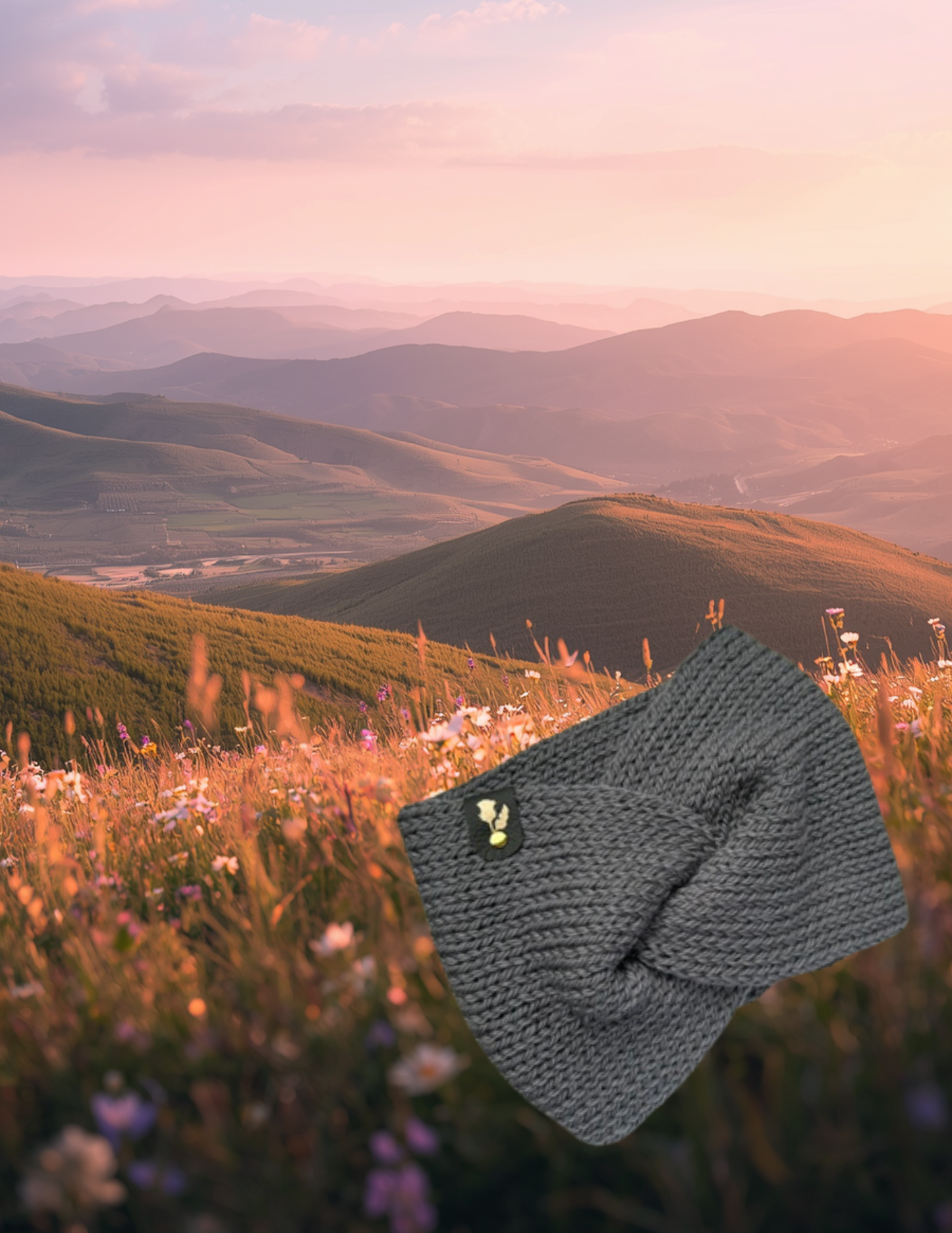 ‘Harebell Ear Warmer’