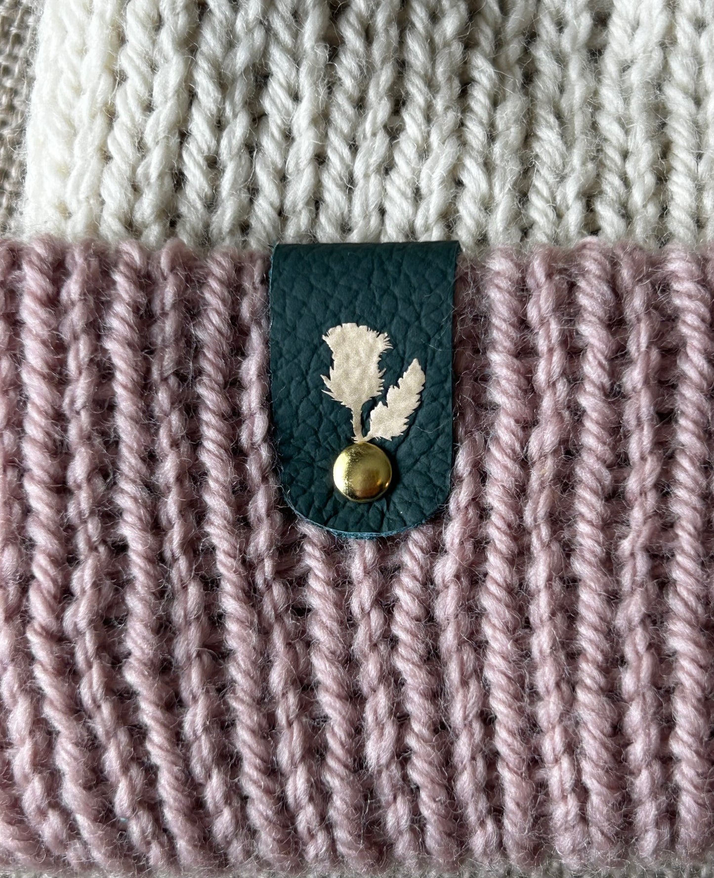 “Highland Heather” woollen hat