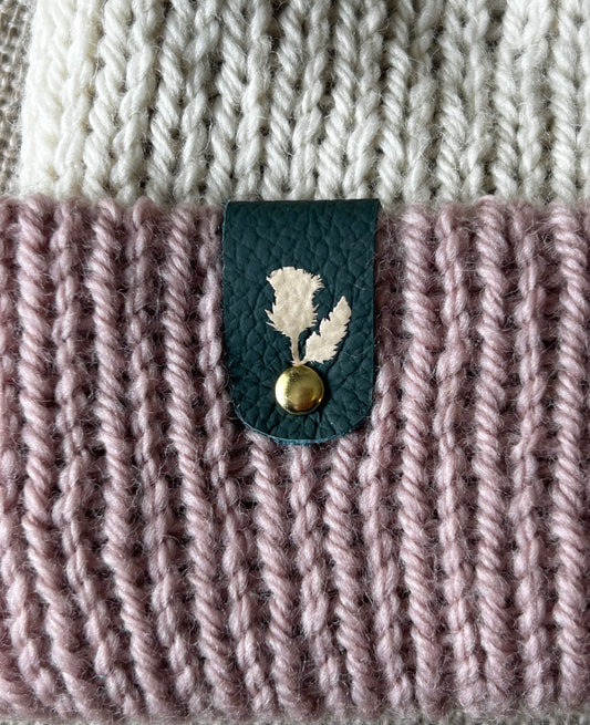 “Highland Heather” woollen hat